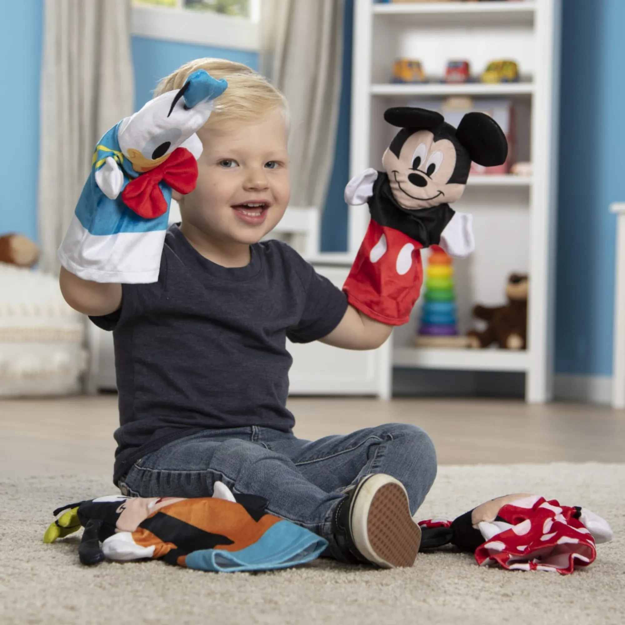 Disney Mickey Mouse & Friends Soft & Cuddly Hand Puppets>Melissa & Doug Clearance