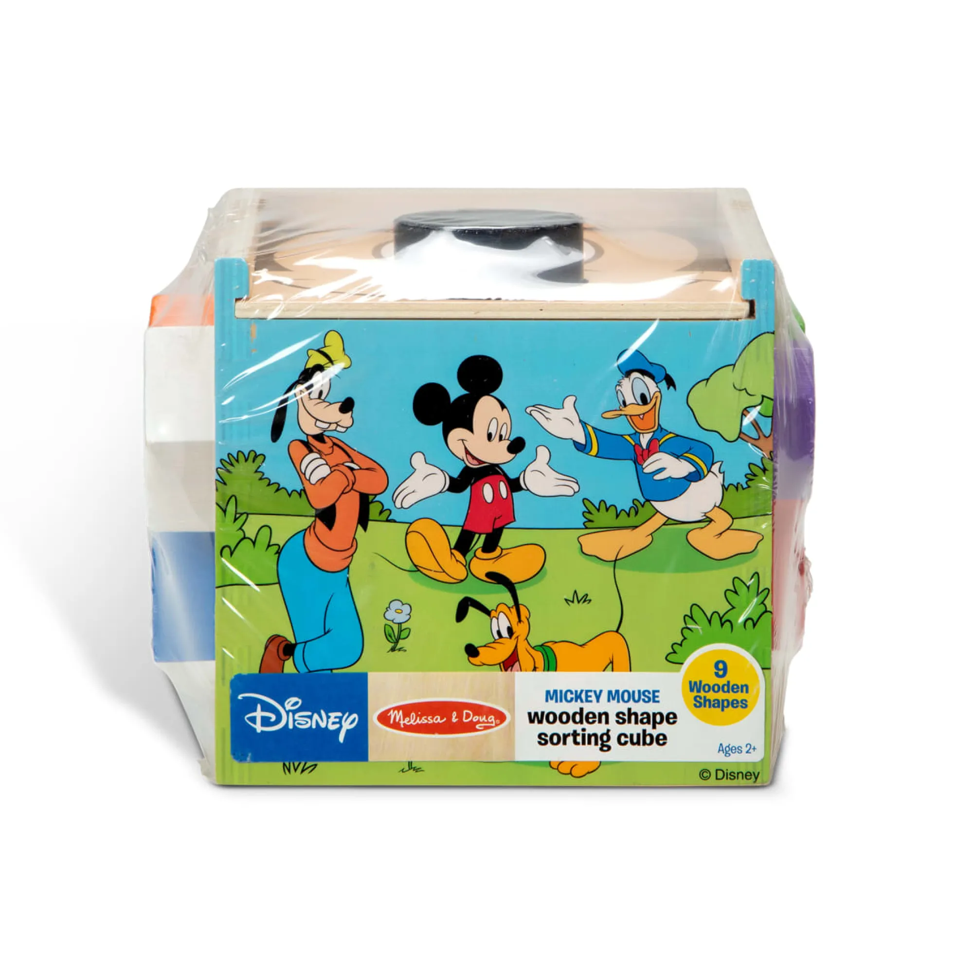 Disney Mickey Mouse & Friends Wooden Shape Sorting Cube>Melissa & Doug Discount
