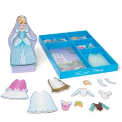 Disney Princess Cinderella Wooden Magnetic Dress-Up>Melissa & Doug Online