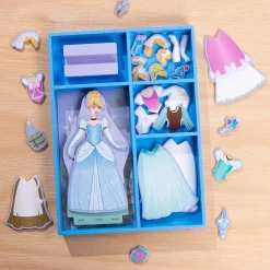 Disney Princess Cinderella Wooden Magnetic Dress-Up><noscript><img width=