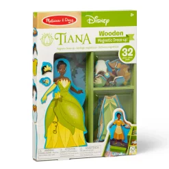 Disney Princess Tiana Wooden Magnetic Dress-Up Play Set><noscript><img width=