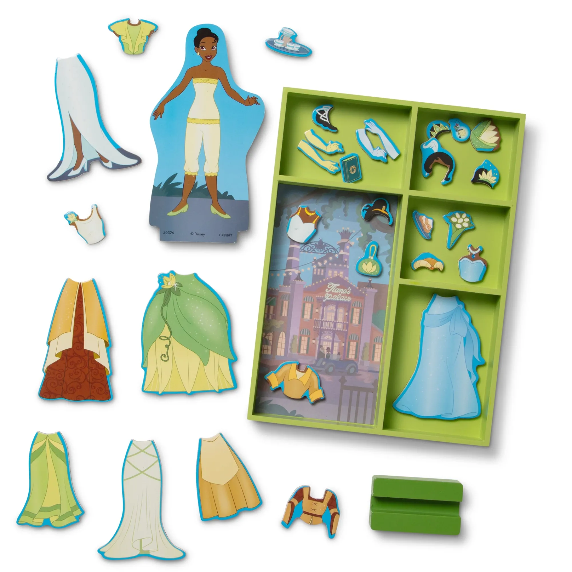 Disney Princess Tiana Wooden Magnetic Dress-Up Play Set>Melissa & Doug Discount