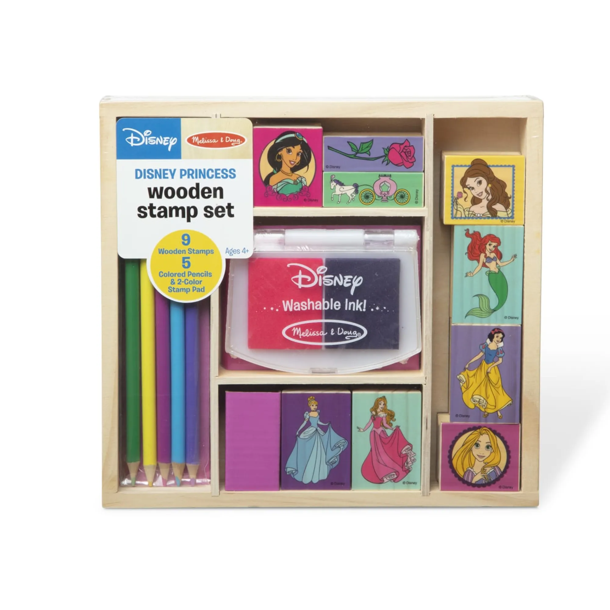 Disney Princess Wooden Stamp Set>Melissa & Doug Best