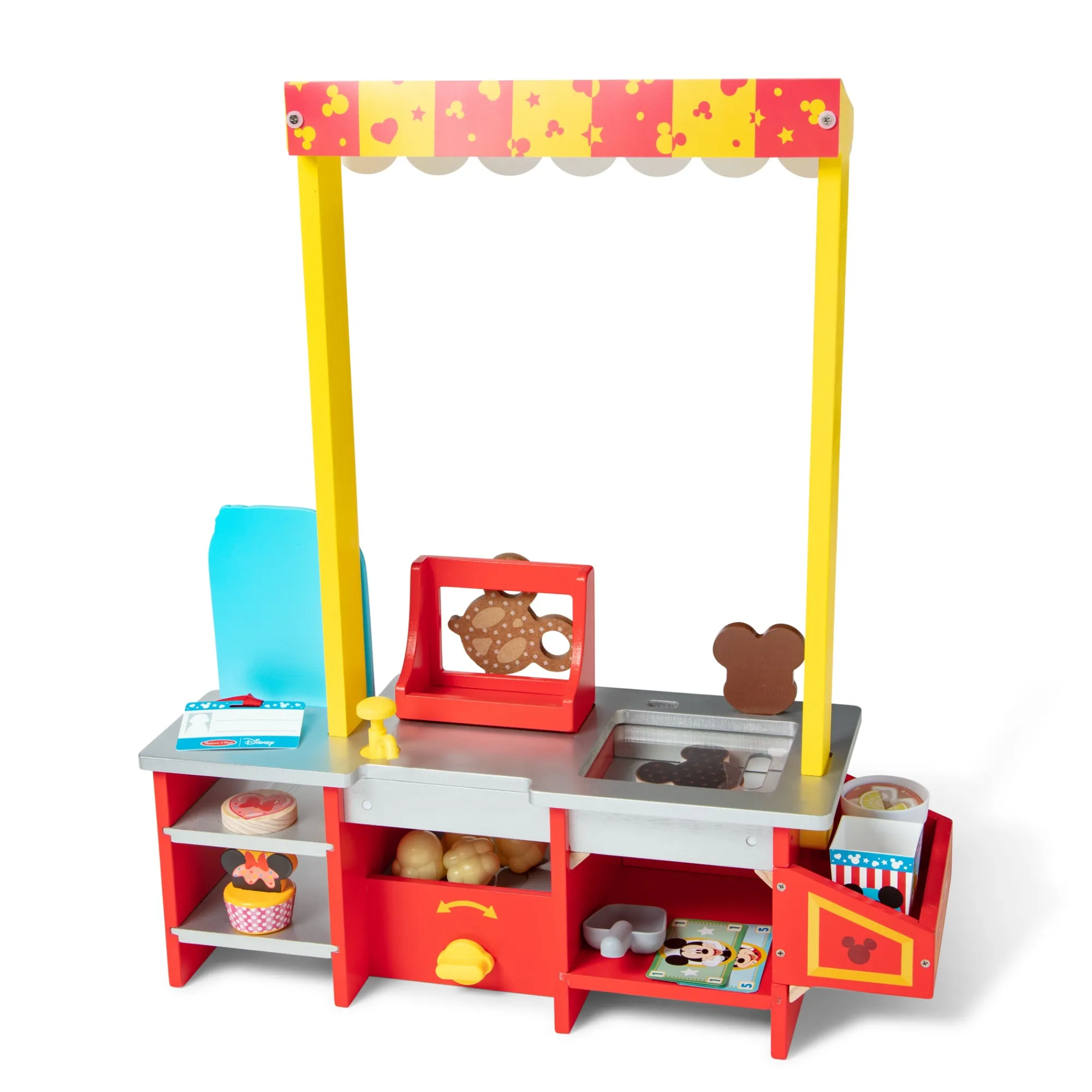 Disney Snacks & Popcorn Wooden Food Counter>Melissa & Doug Clearance