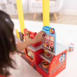 Disney Snacks & Popcorn Wooden Food Counter><noscript><img width=