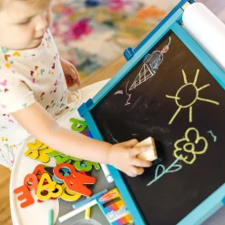 Double-Sided Magnetic Tabletop Easel><noscript><img width=