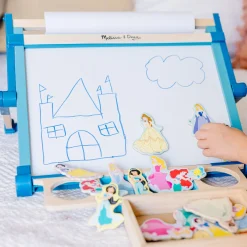 Double-Sided Magnetic Tabletop Easel><noscript><img width=