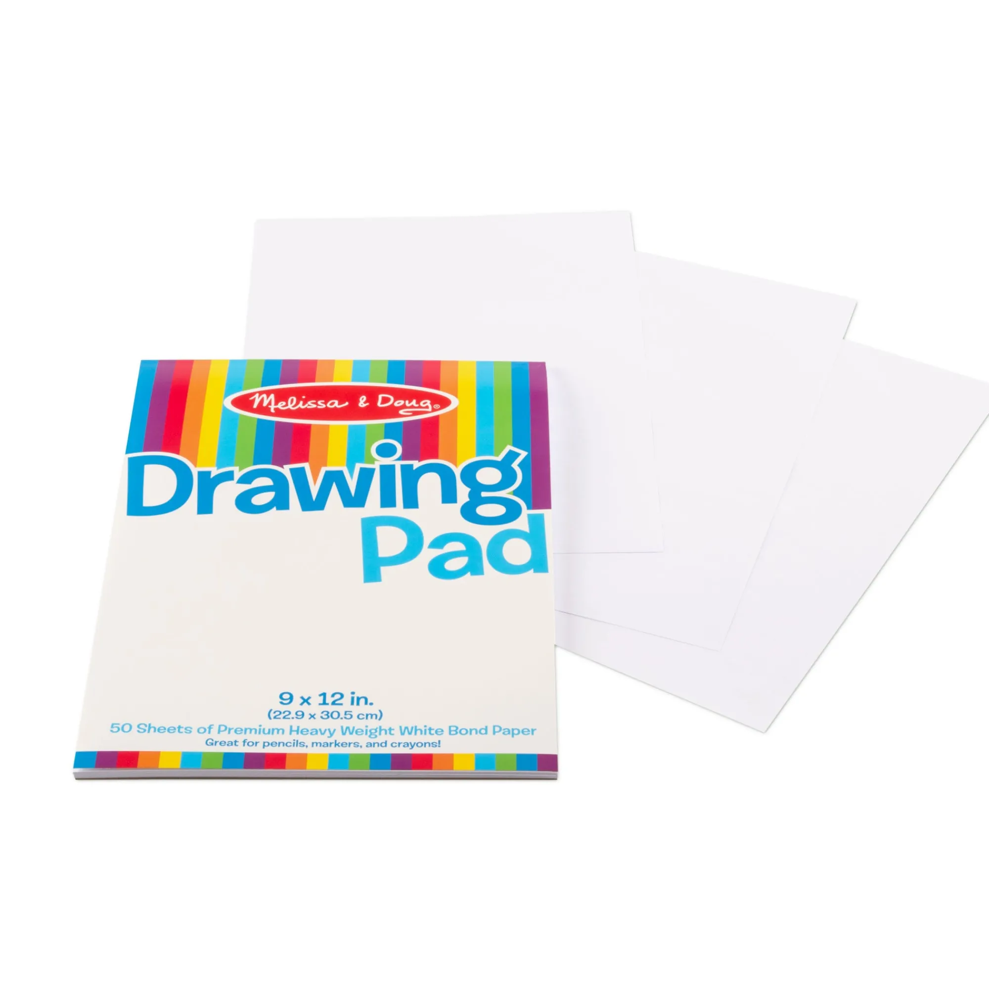 Drawing Paper Pad (50 Sheets, 9 x 12 Inches) 3-Pack>Melissa & Doug Best