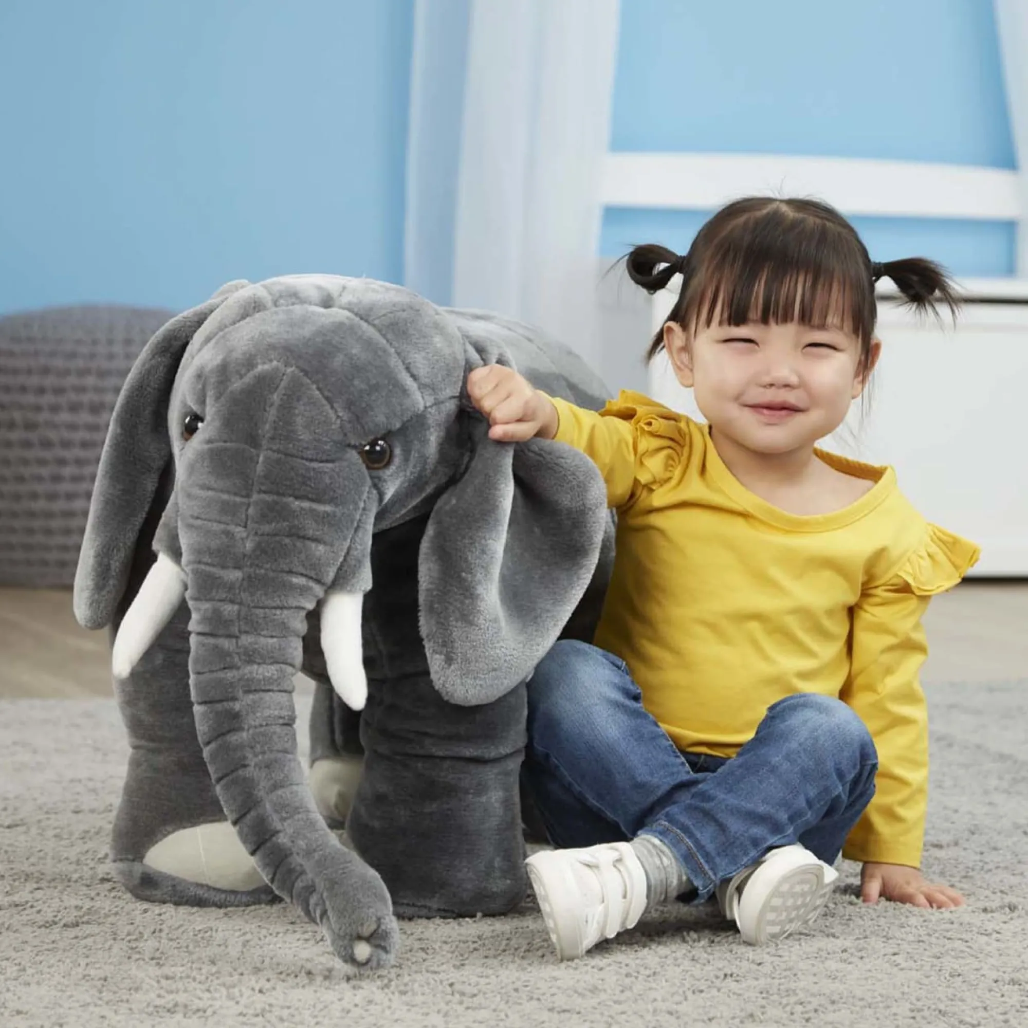 Elephant Giant Stuffed Animal>Melissa & Doug Clearance