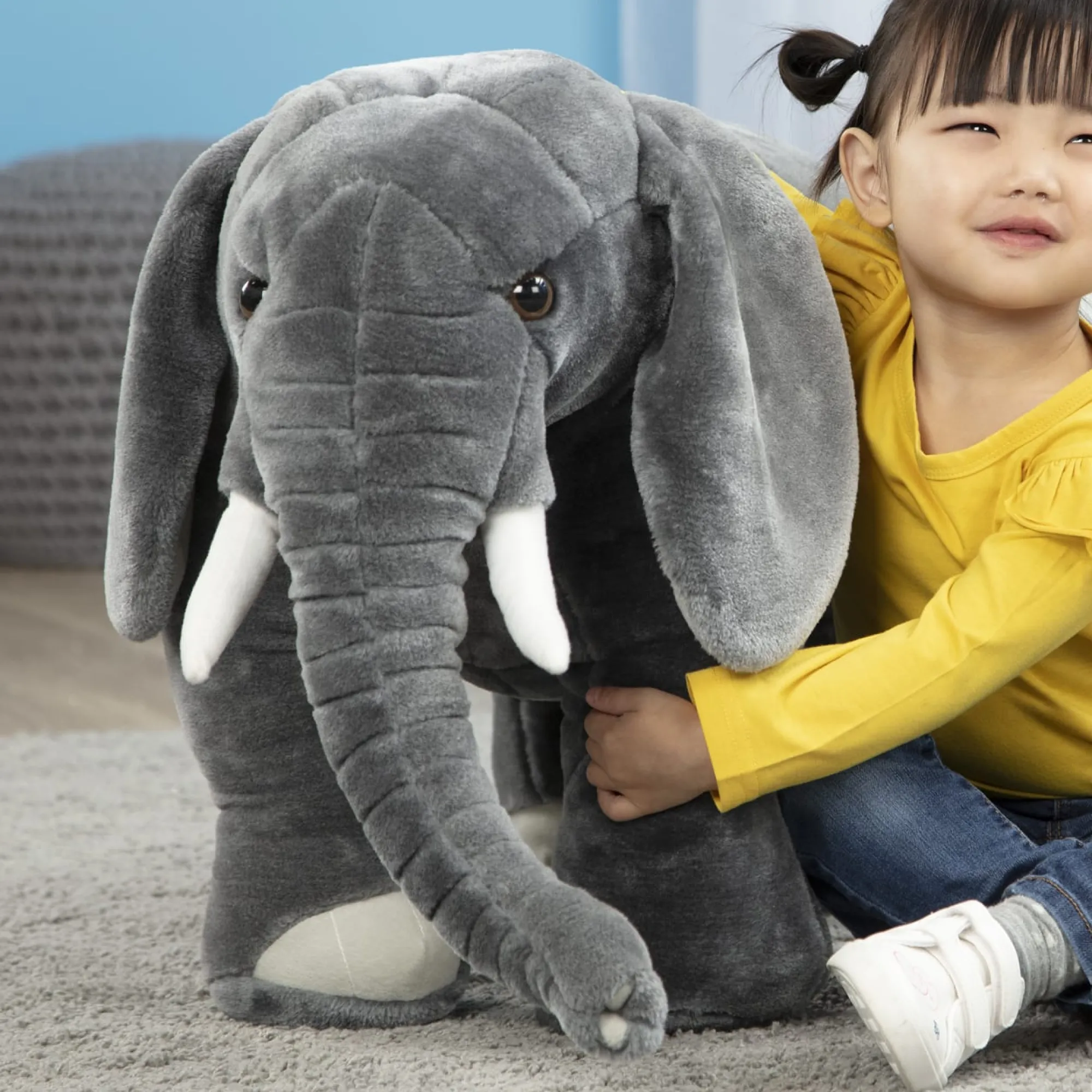 Elephant Giant Stuffed Animal>Melissa & Doug Clearance