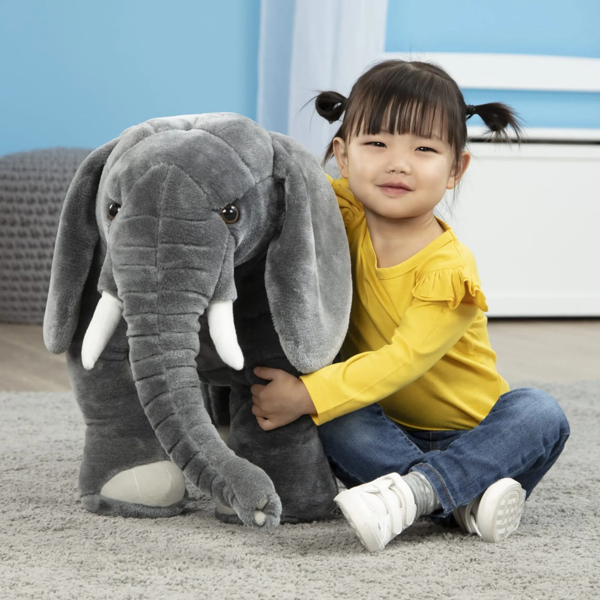 Elephant Giant Stuffed Animal>Melissa & Doug Clearance
