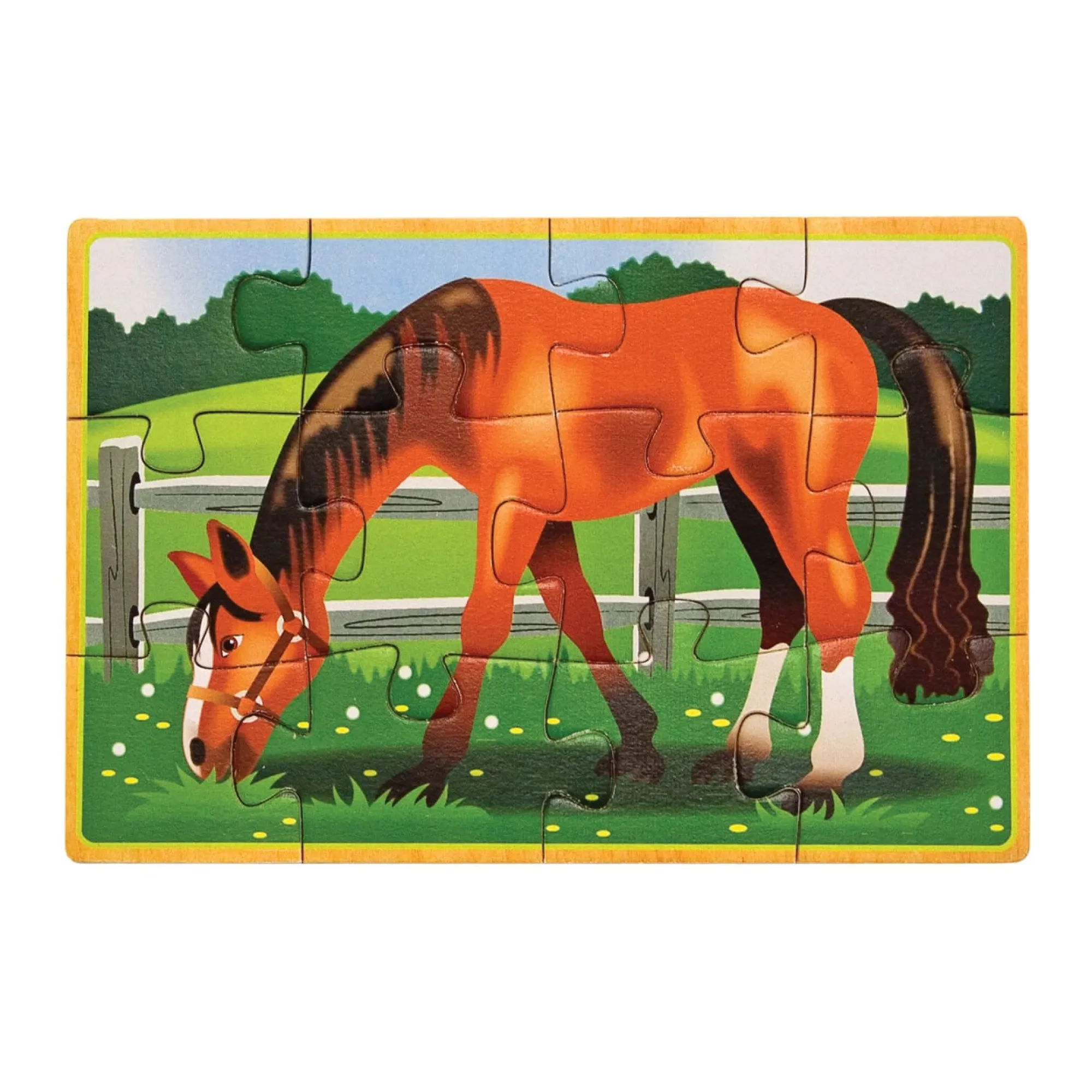 Farm Animals Jigsaw Puzzles in a Box>Melissa & Doug Hot