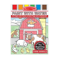 Farm Animals Paint with Water Kids' Art Pad>Melissa & Doug New