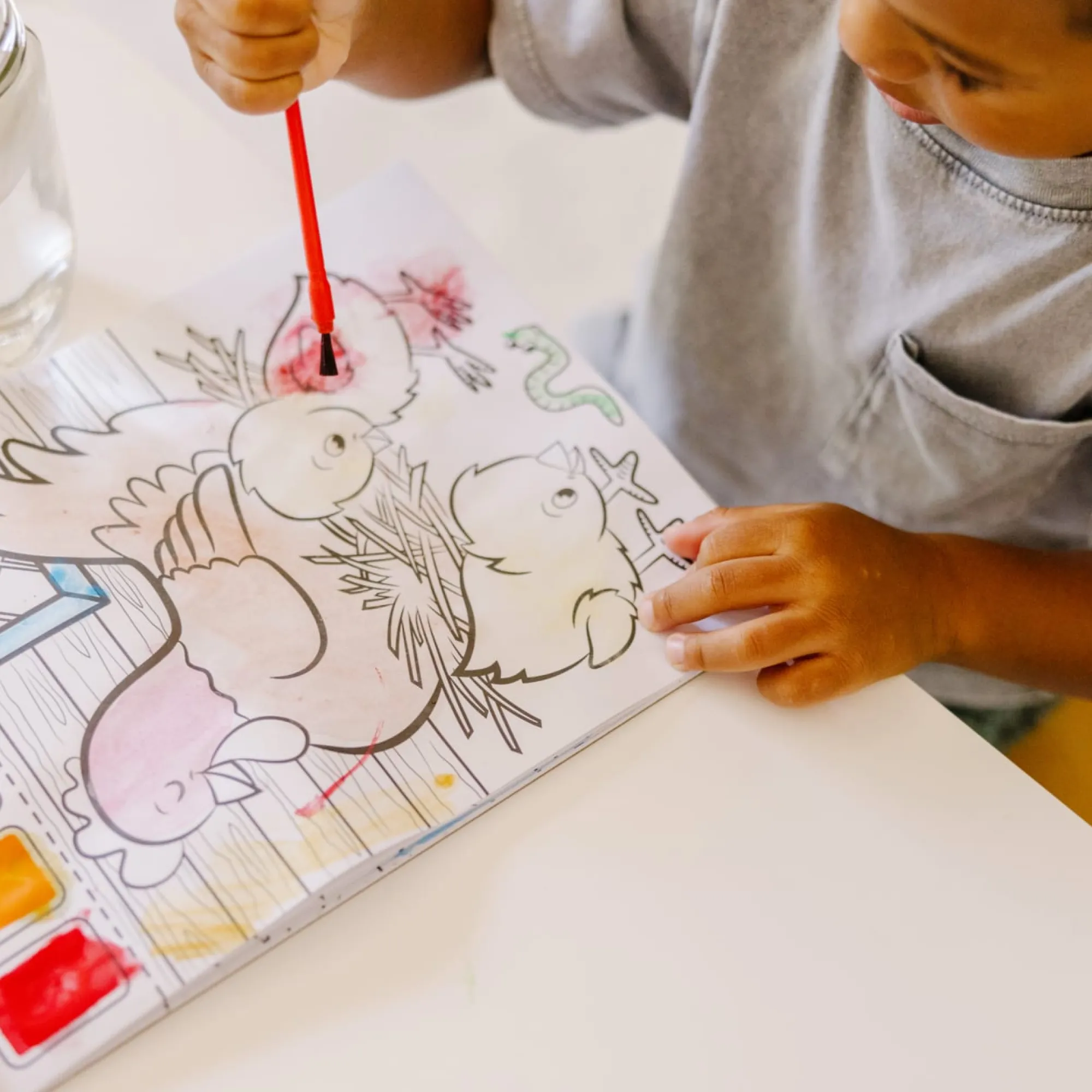 Farm Animals Paint with Water Kids' Art Pad>Melissa & Doug New