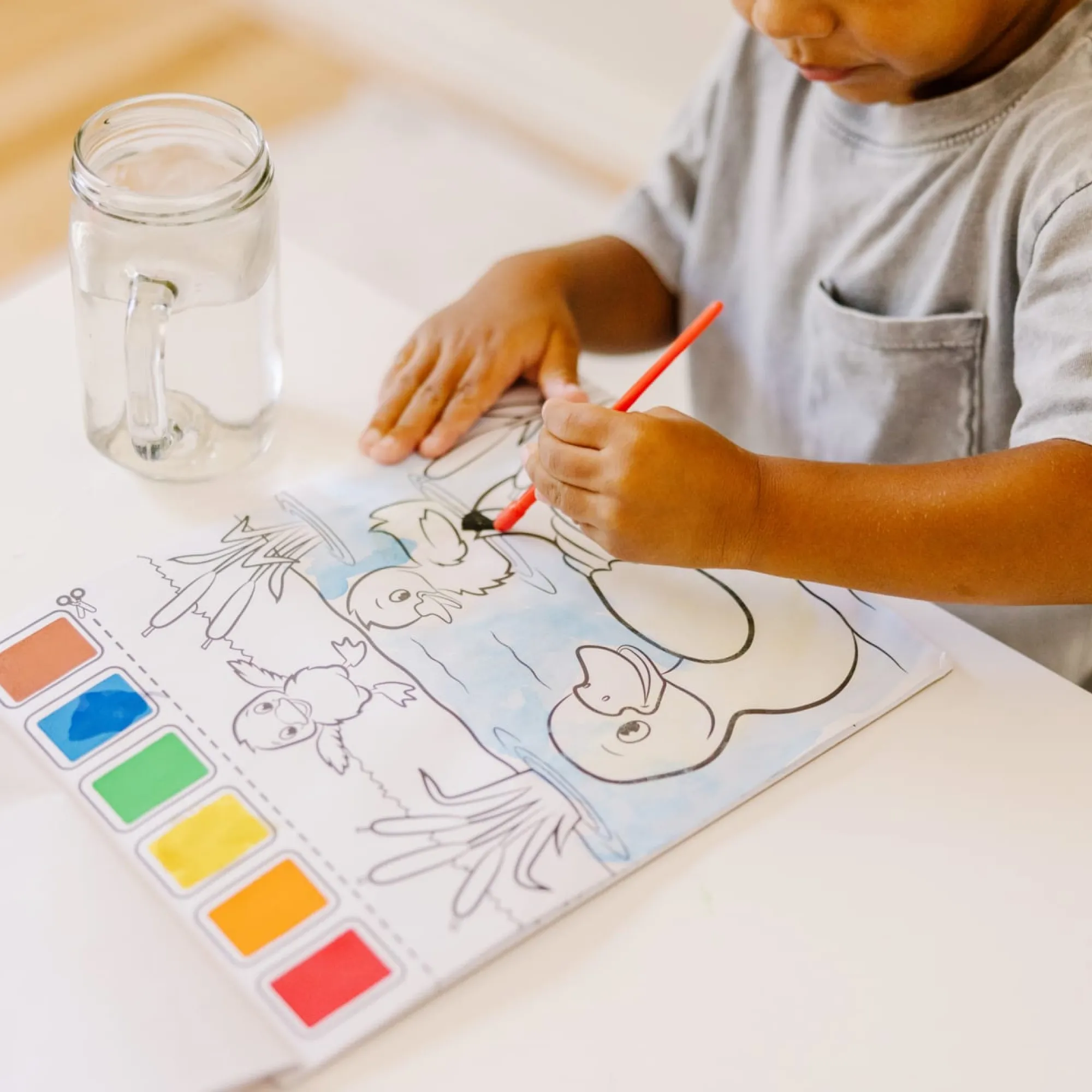 Farm Animals Paint with Water Kids' Art Pad>Melissa & Doug New