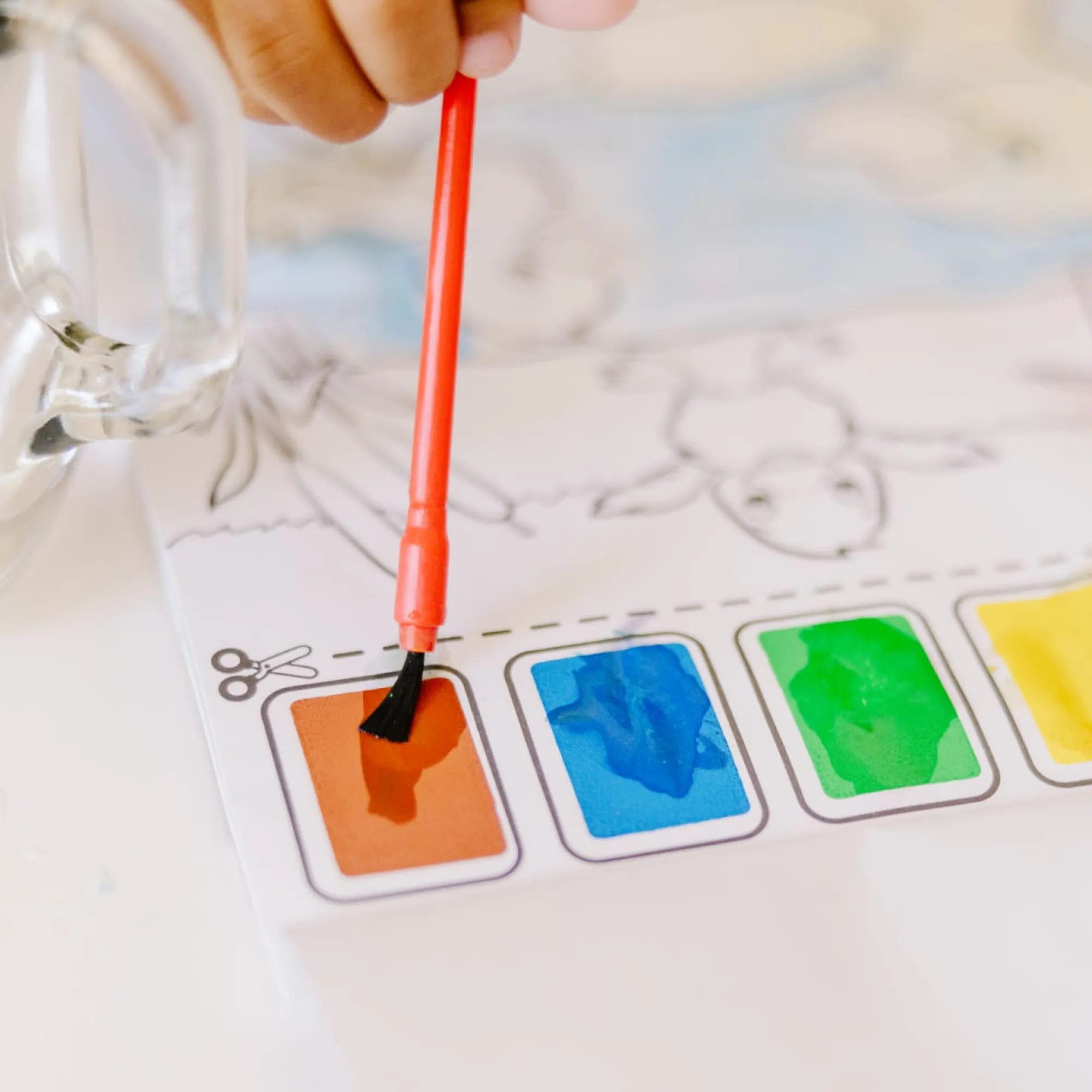 Farm Animals Paint with Water Kids' Art Pad>Melissa & Doug New