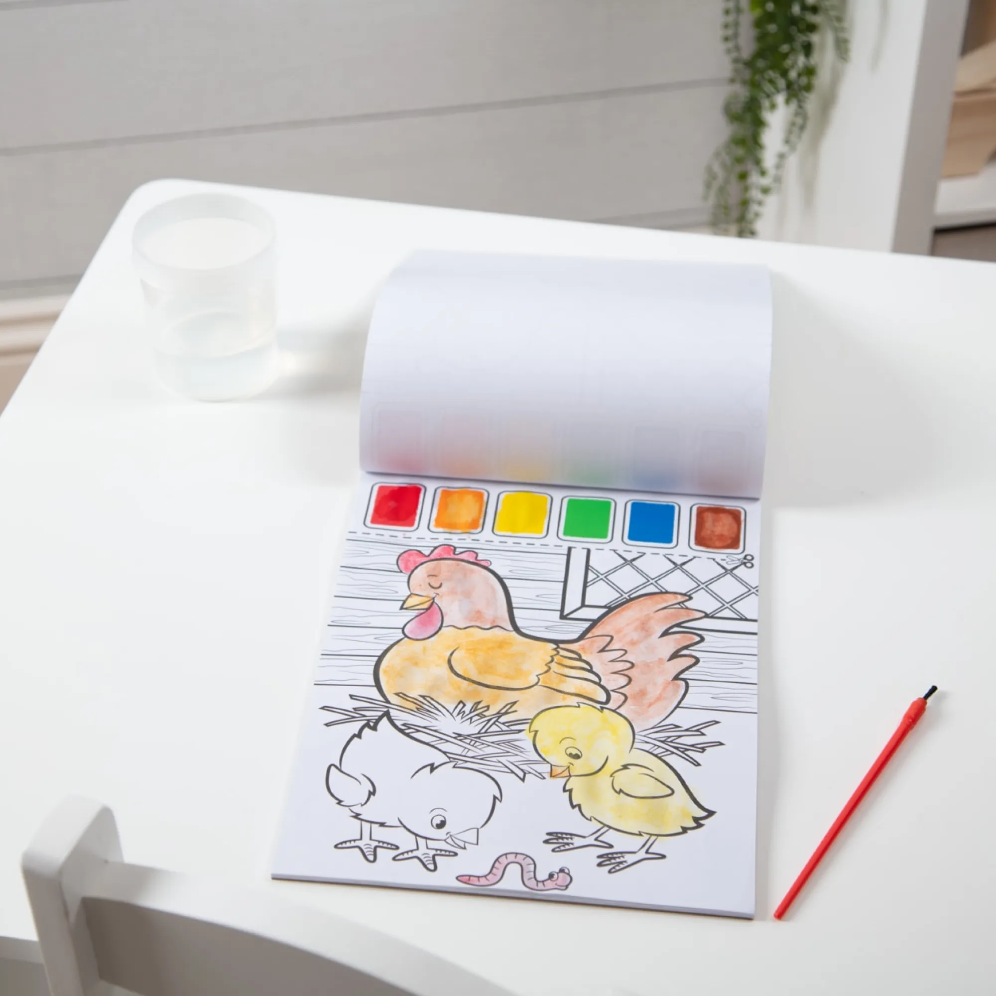 Farm Animals Paint with Water Kids' Art Pad>Melissa & Doug New