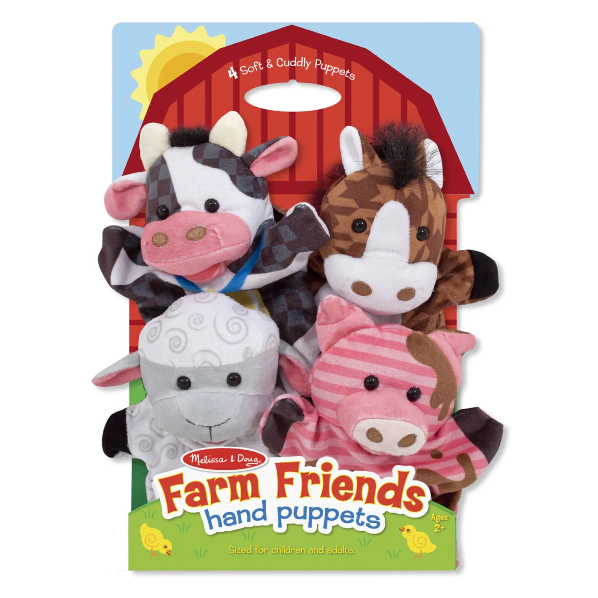 Farm Friends Hand Puppets>Melissa & Doug Outlet