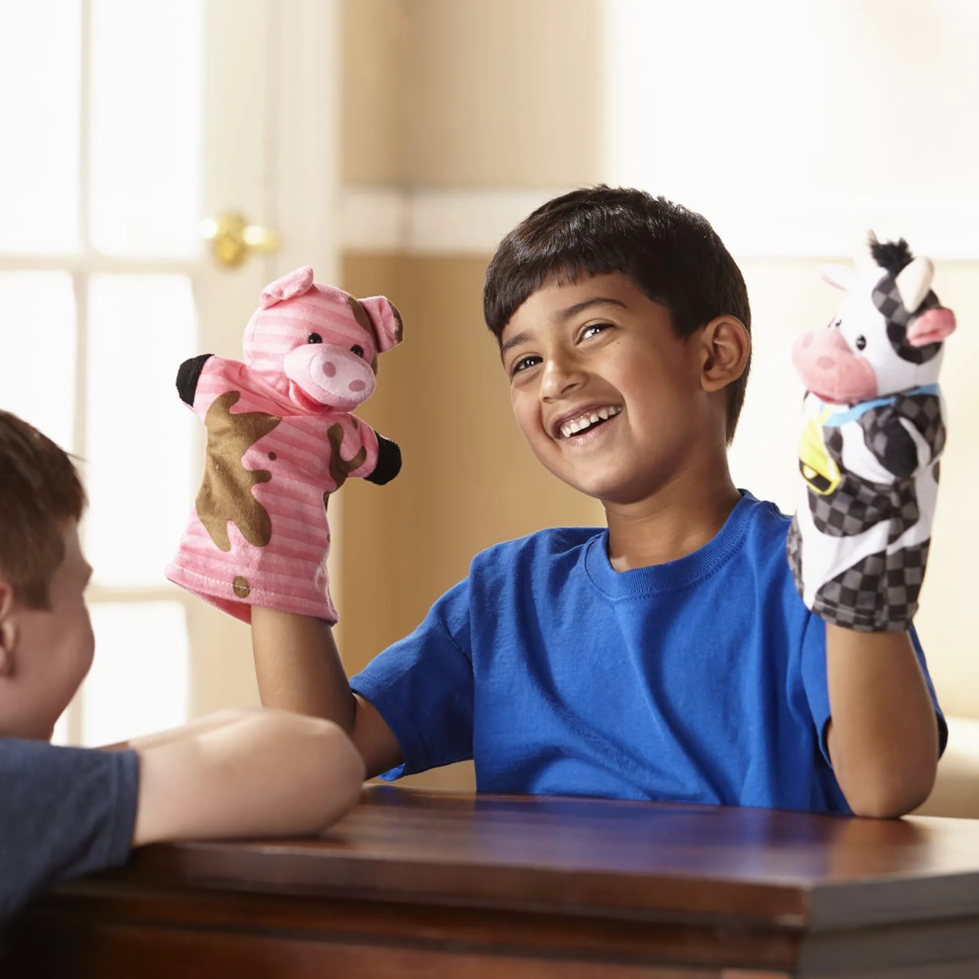 Farm Friends Hand Puppets>Melissa & Doug Outlet