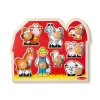 Farm Friends Jumbo Peg Puzzle - 8 Pieces>Melissa & Doug Discount