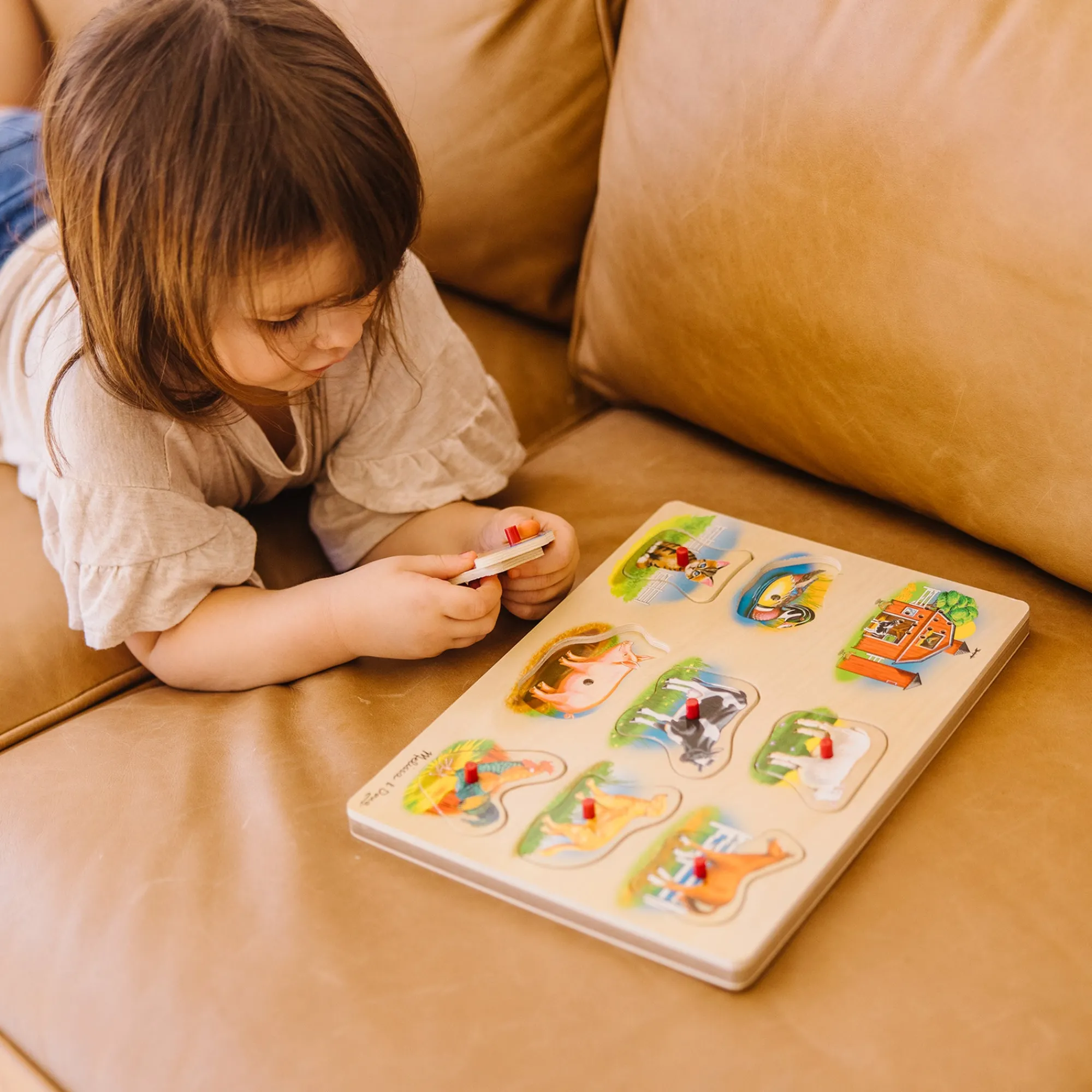 Farm Sound Puzzle - 8 Pieces>Melissa & Doug Best