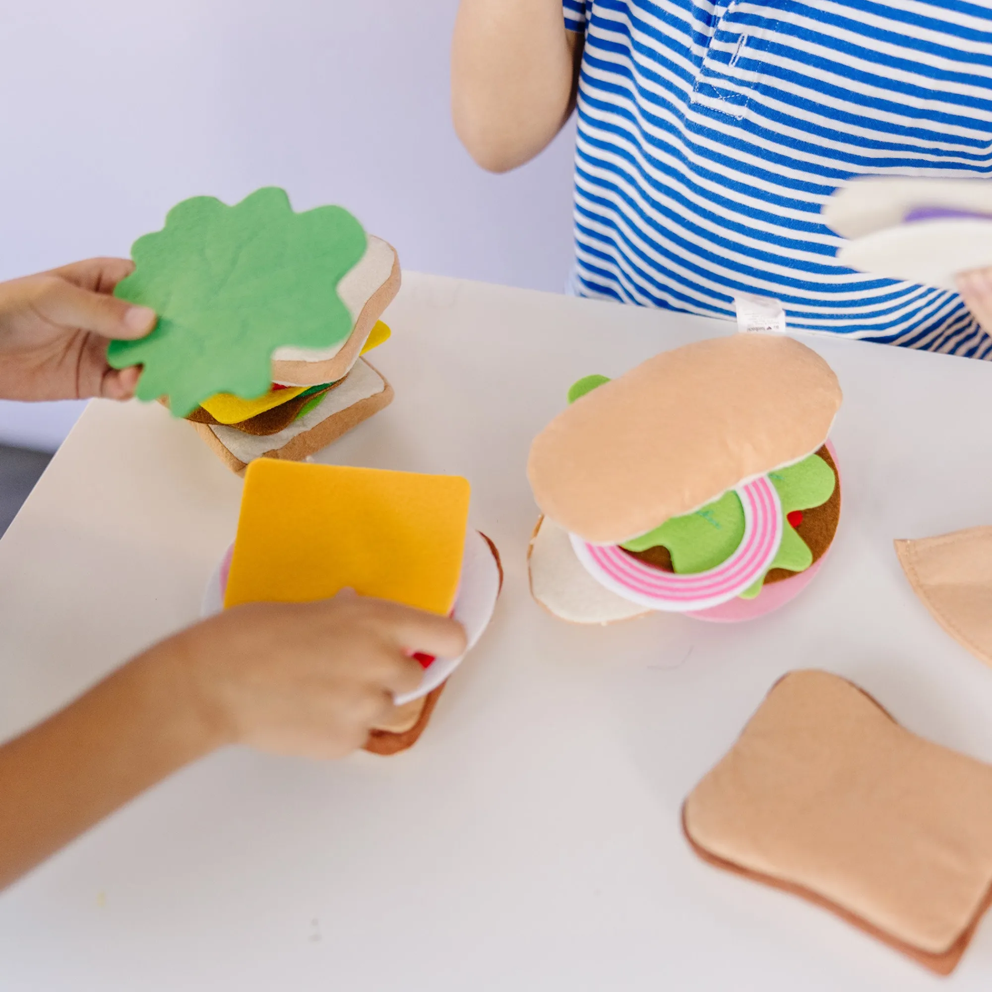 Felt Food Sandwich Play Set>Melissa & Doug Clearance