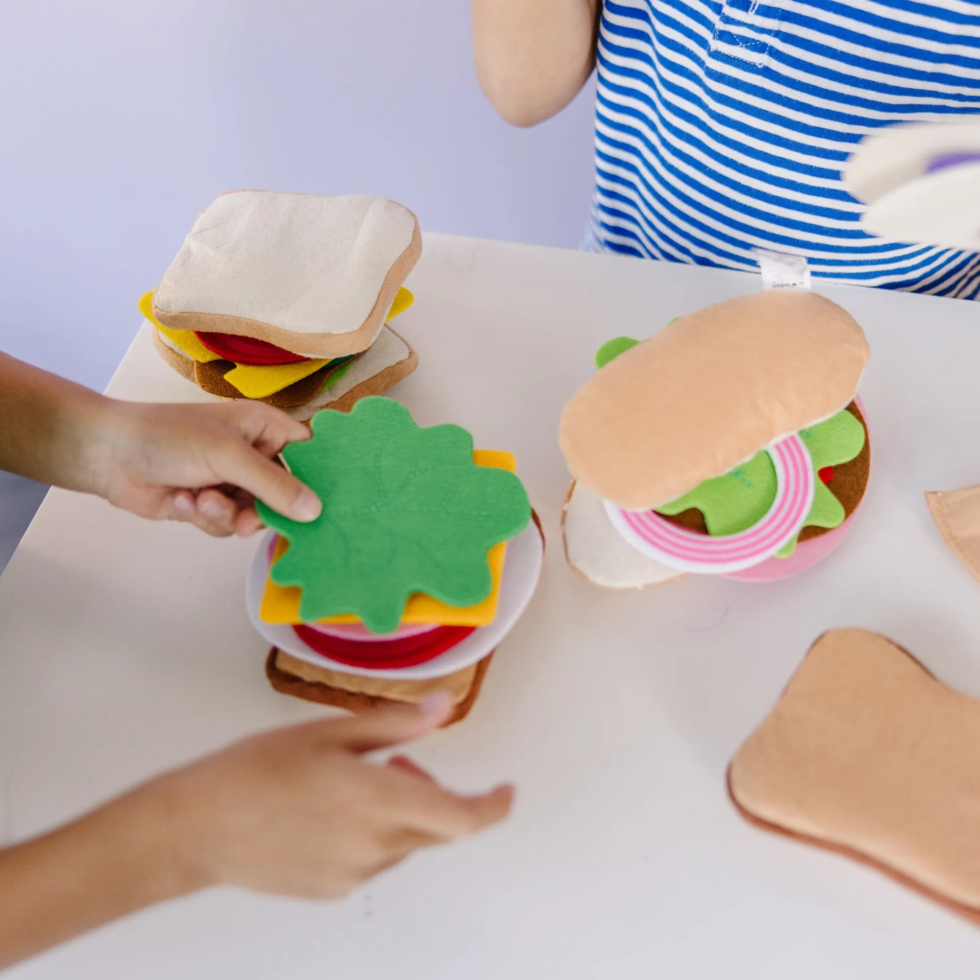 Felt Food Sandwich Play Set>Melissa & Doug Clearance