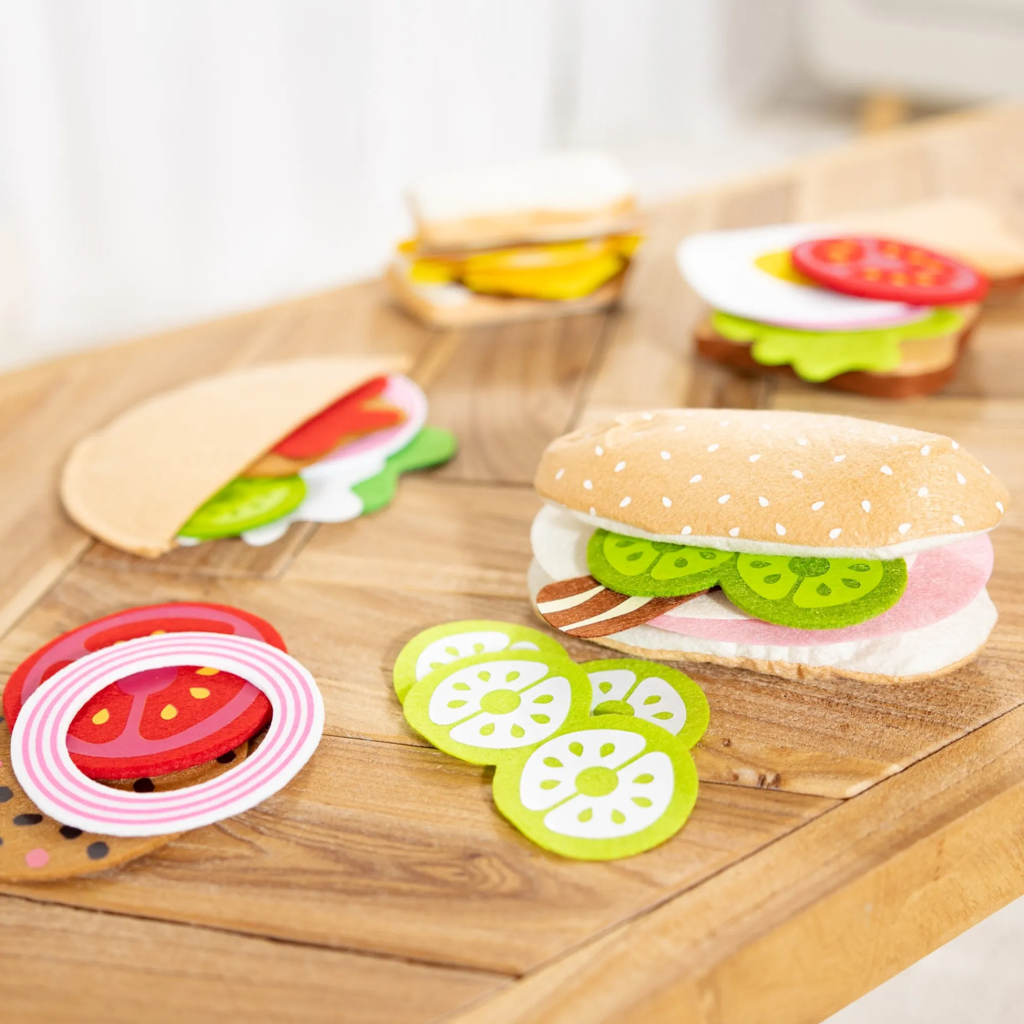 Felt Food Sandwich Play Set>Melissa & Doug Clearance