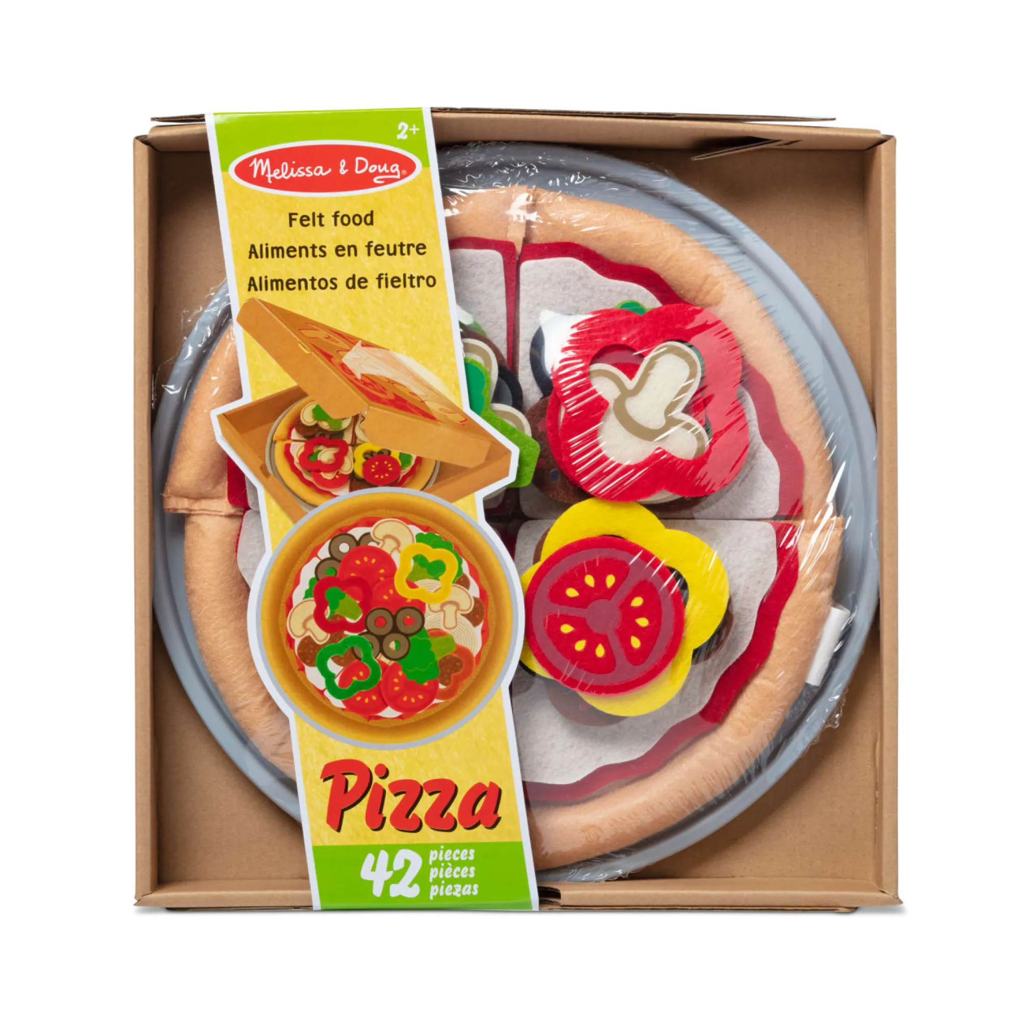 Felt Play Food - Pizza Set>Melissa & Doug