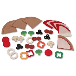 Felt Play Food - Pizza Set><noscript><img width=