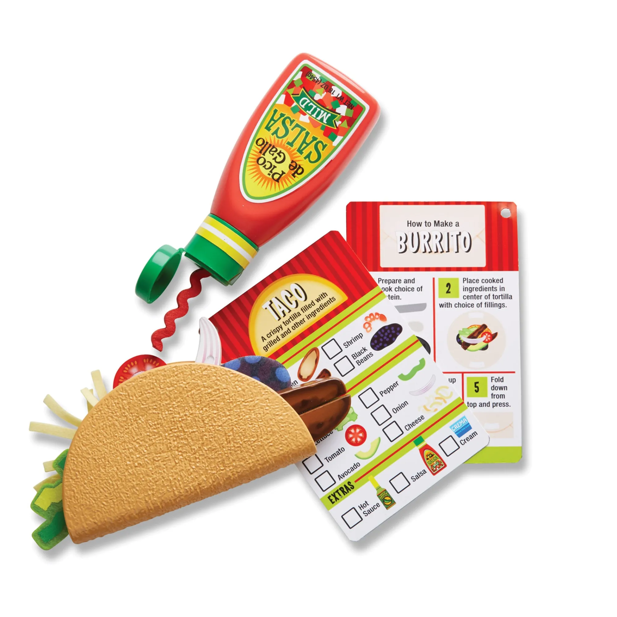 Fill & Fold Taco & Tortilla Set>Melissa & Doug Outlet