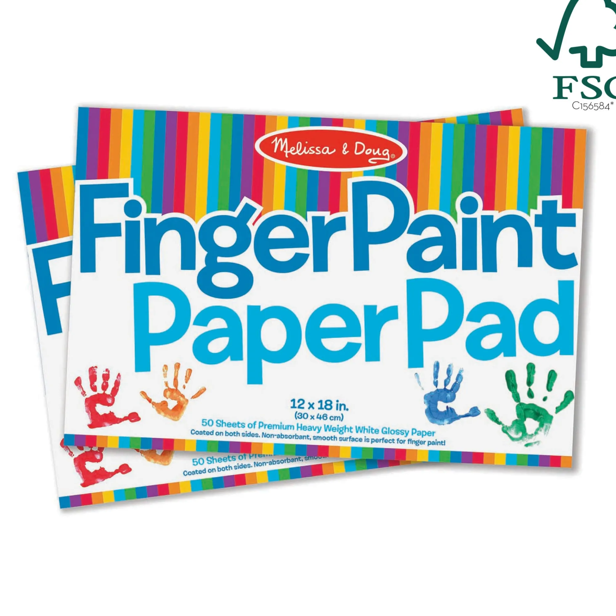 Finger paint Paper Pad>Melissa & Doug