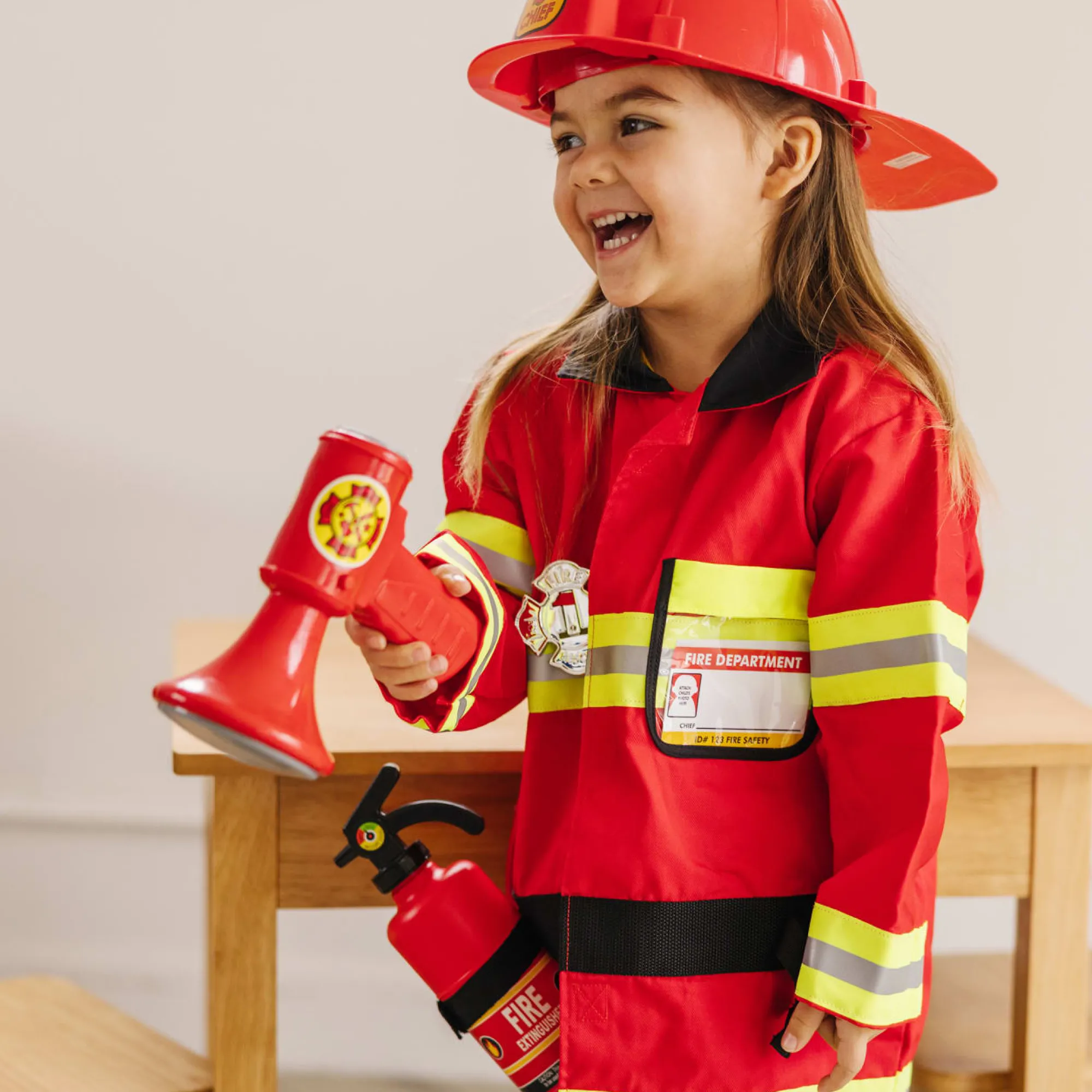 Fire Chief Role Play Costume Set>Melissa & Doug Outlet