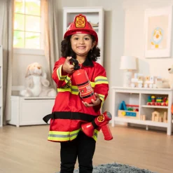 Fire Chief Role Play Costume Set><noscript><img width=