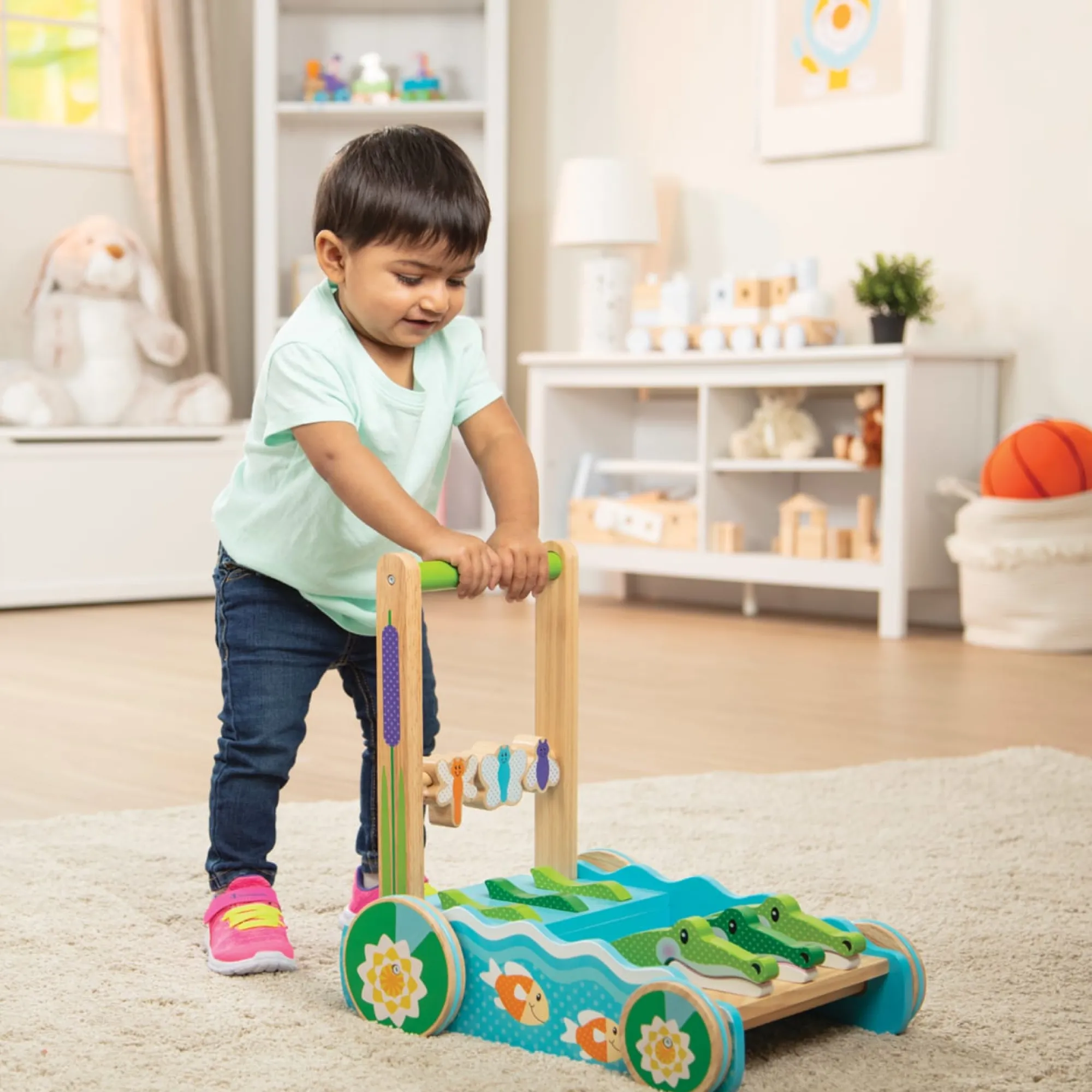 First Play Chomp & Clack Alligator Push Toy>Melissa & Doug Best
