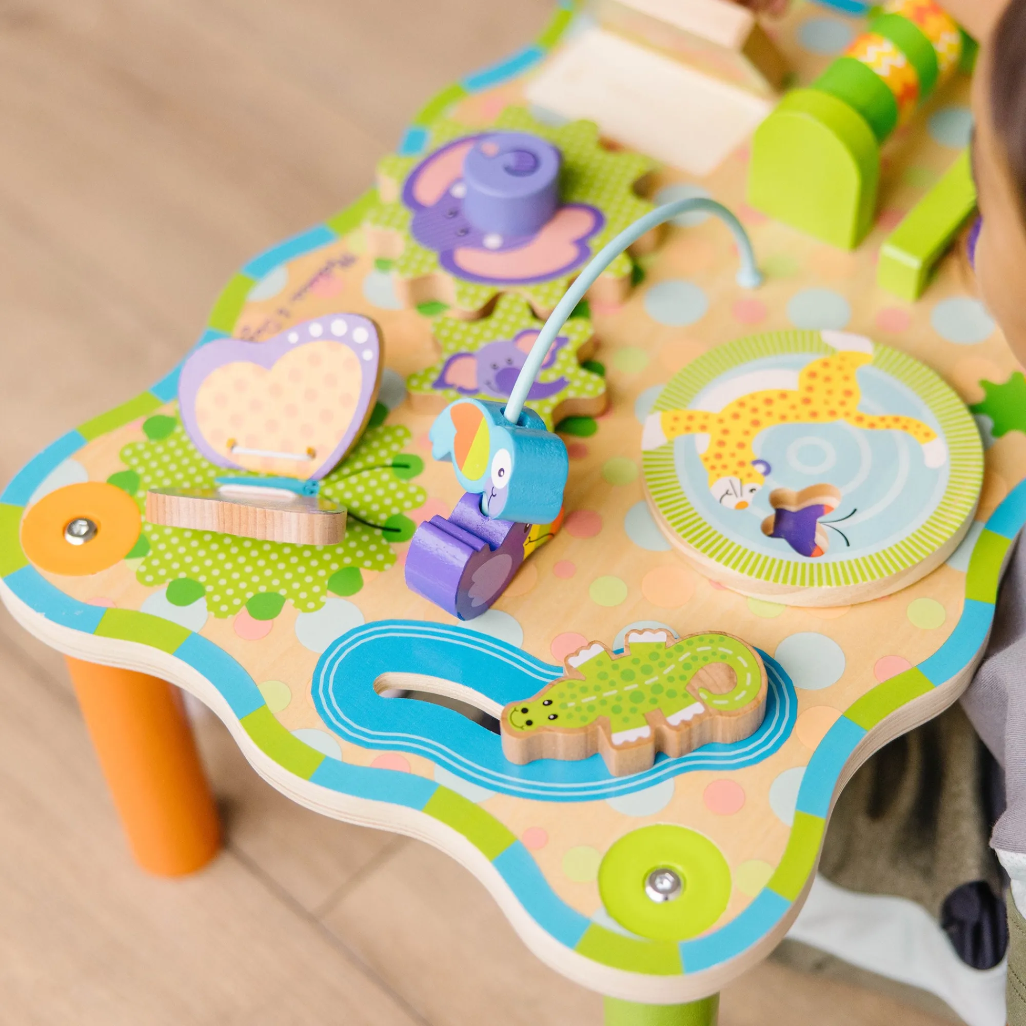 First Play Jungle Activity Table>Melissa & Doug Outlet