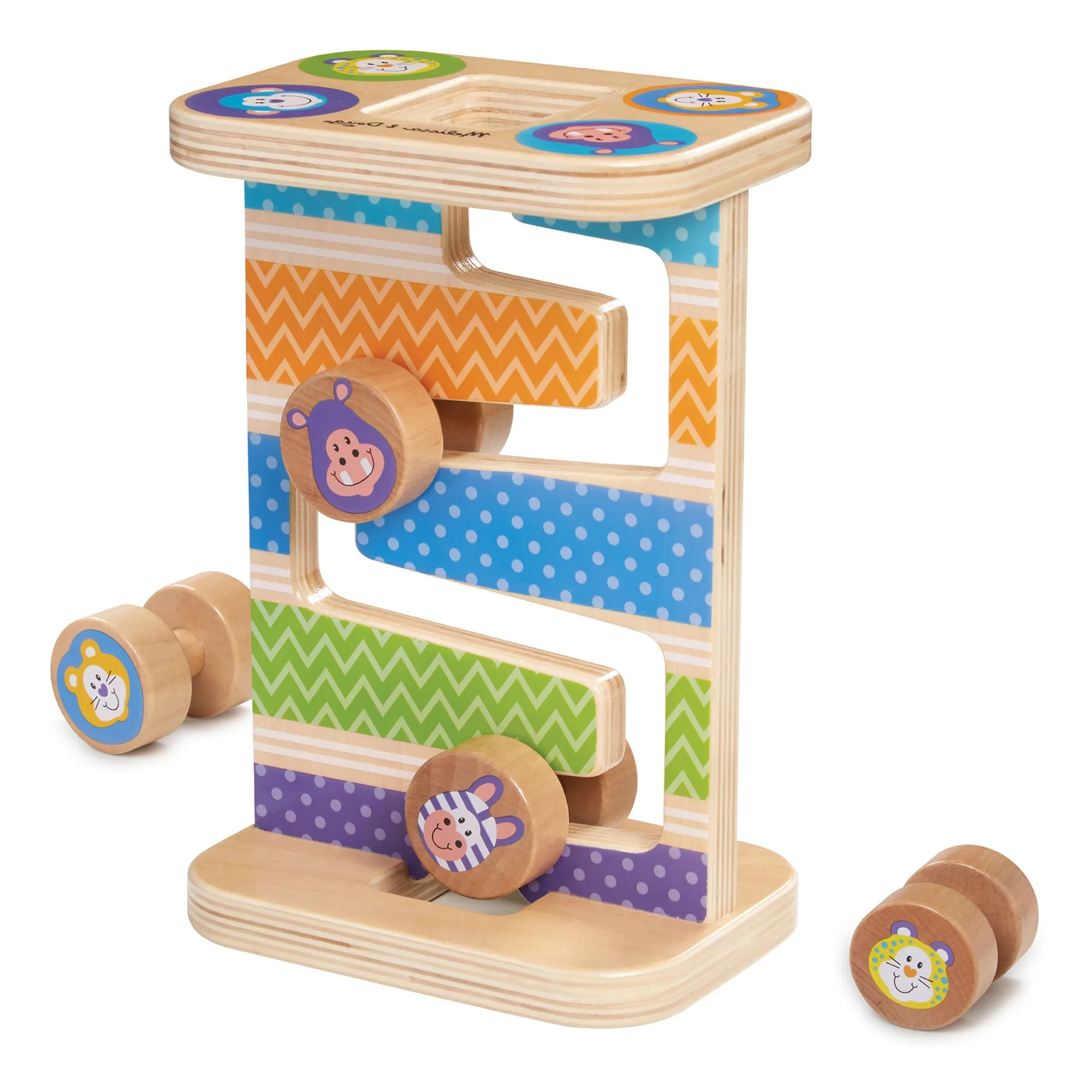 First Play Wooden Safari Zig-Zag Tower>Melissa & Doug Hot