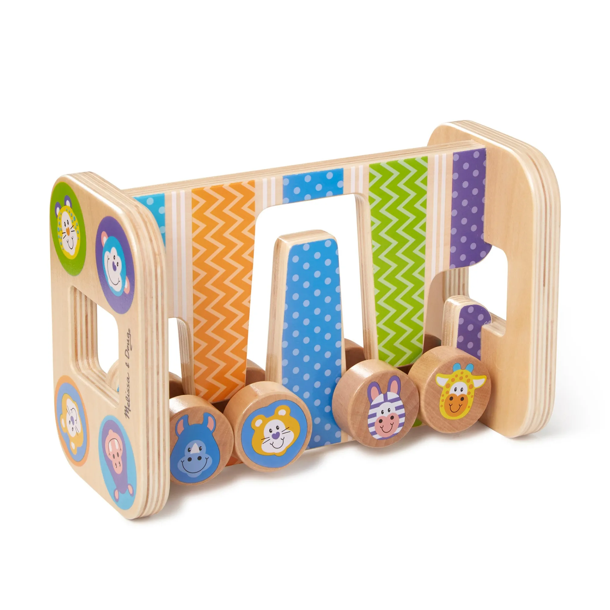 First Play Wooden Safari Zig-Zag Tower>Melissa & Doug Hot