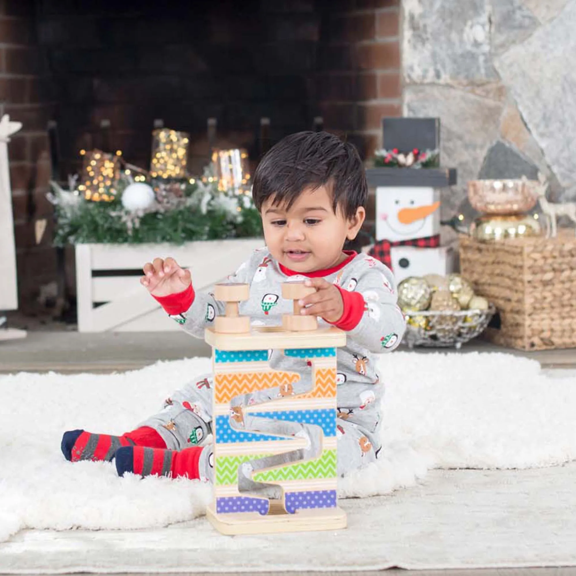 First Play Wooden Safari Zig-Zag Tower>Melissa & Doug Hot