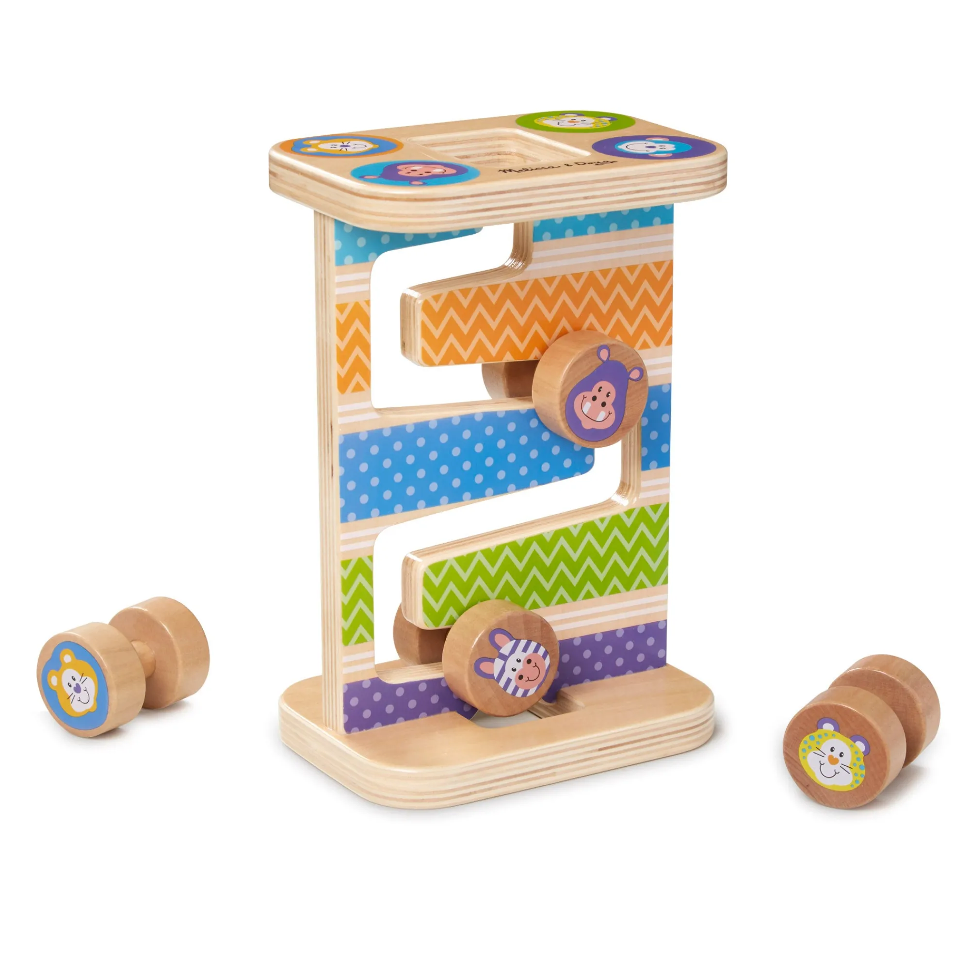 First Play Wooden Safari Zig-Zag Tower>Melissa & Doug Hot