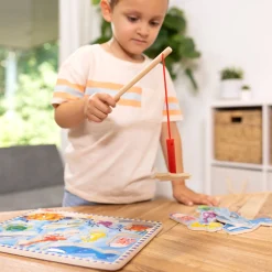 Fishing Magnetic Puzzle Game - 10 Pieces><noscript><img width=