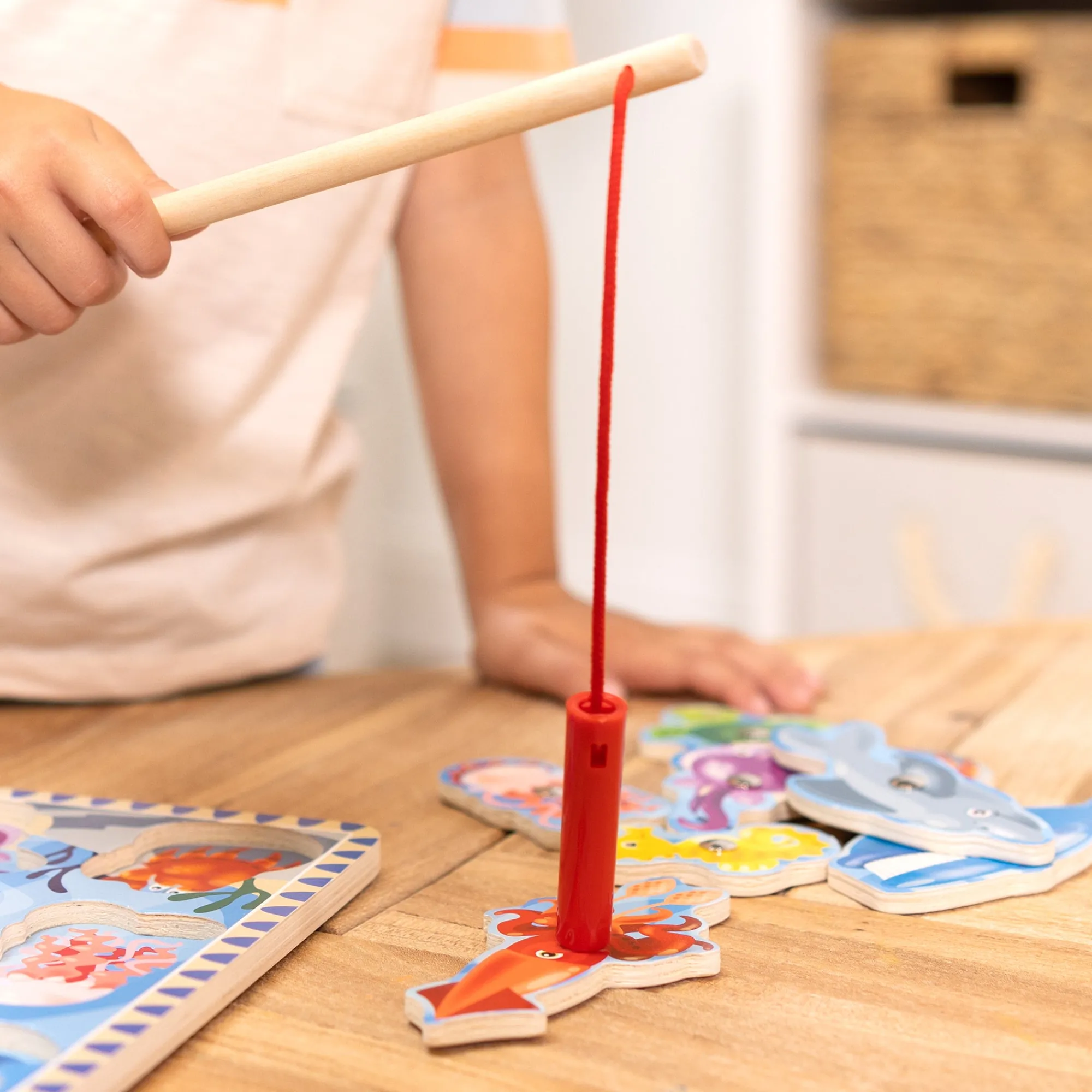 Fishing Magnetic Puzzle Game - 10 Pieces>Melissa & Doug Best