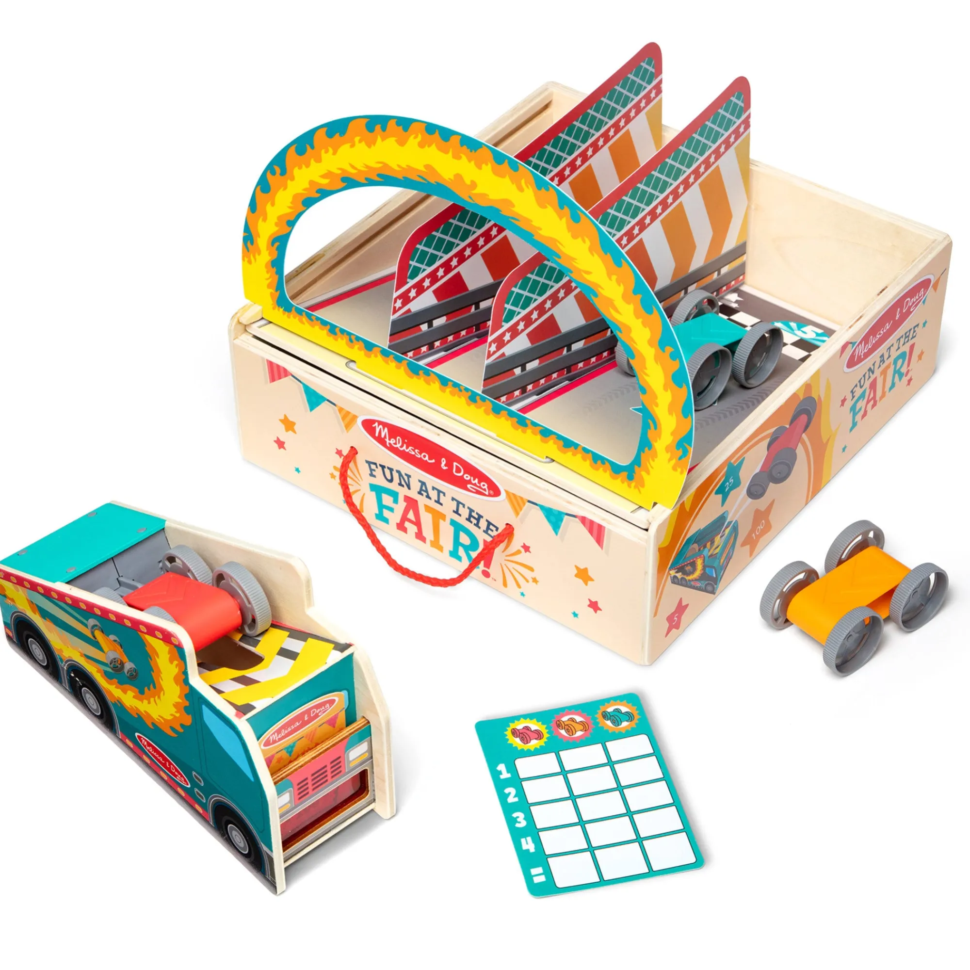 Fun at the Fair! Stunt Cars>Melissa & Doug Discount