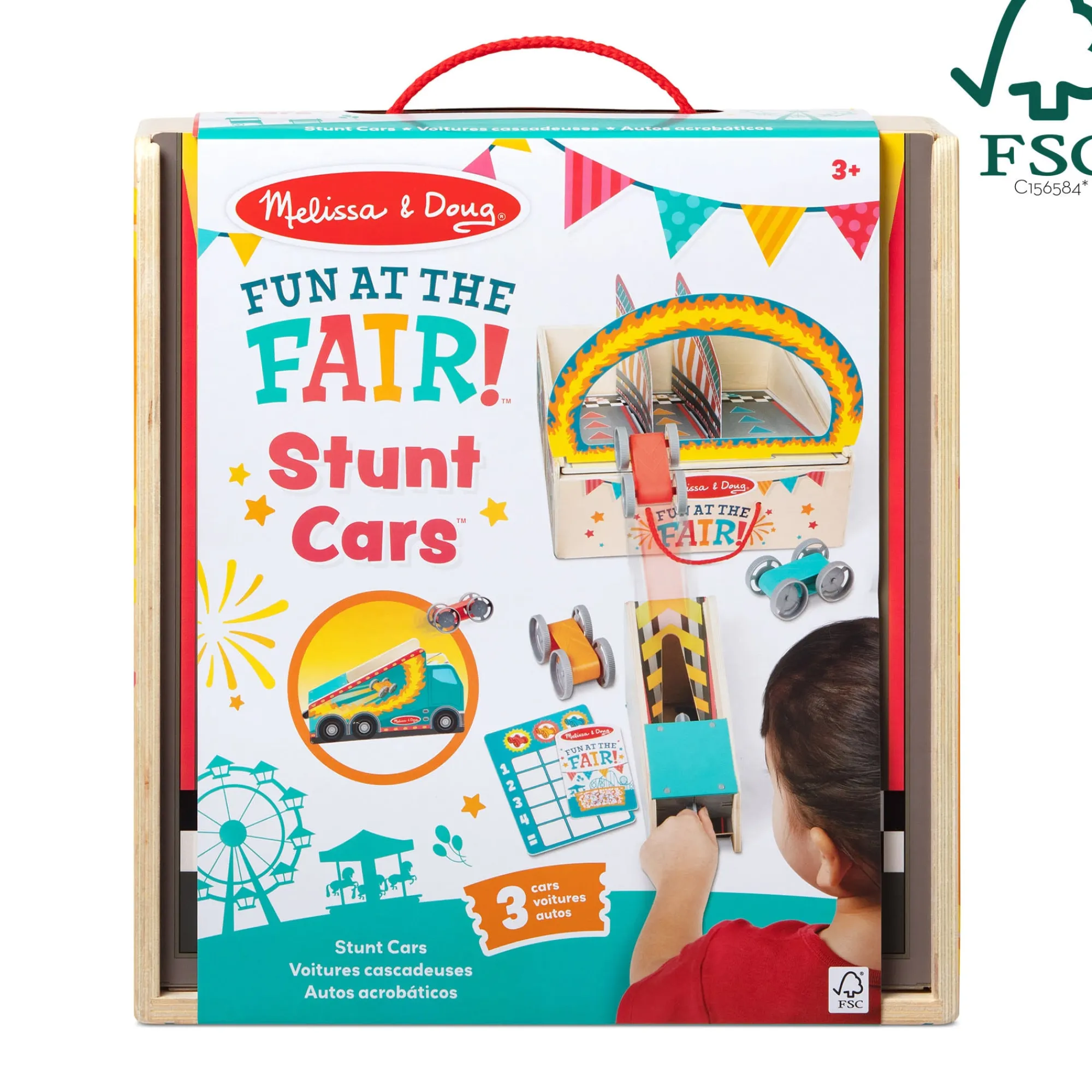 Fun at the Fair! Stunt Cars>Melissa & Doug Discount
