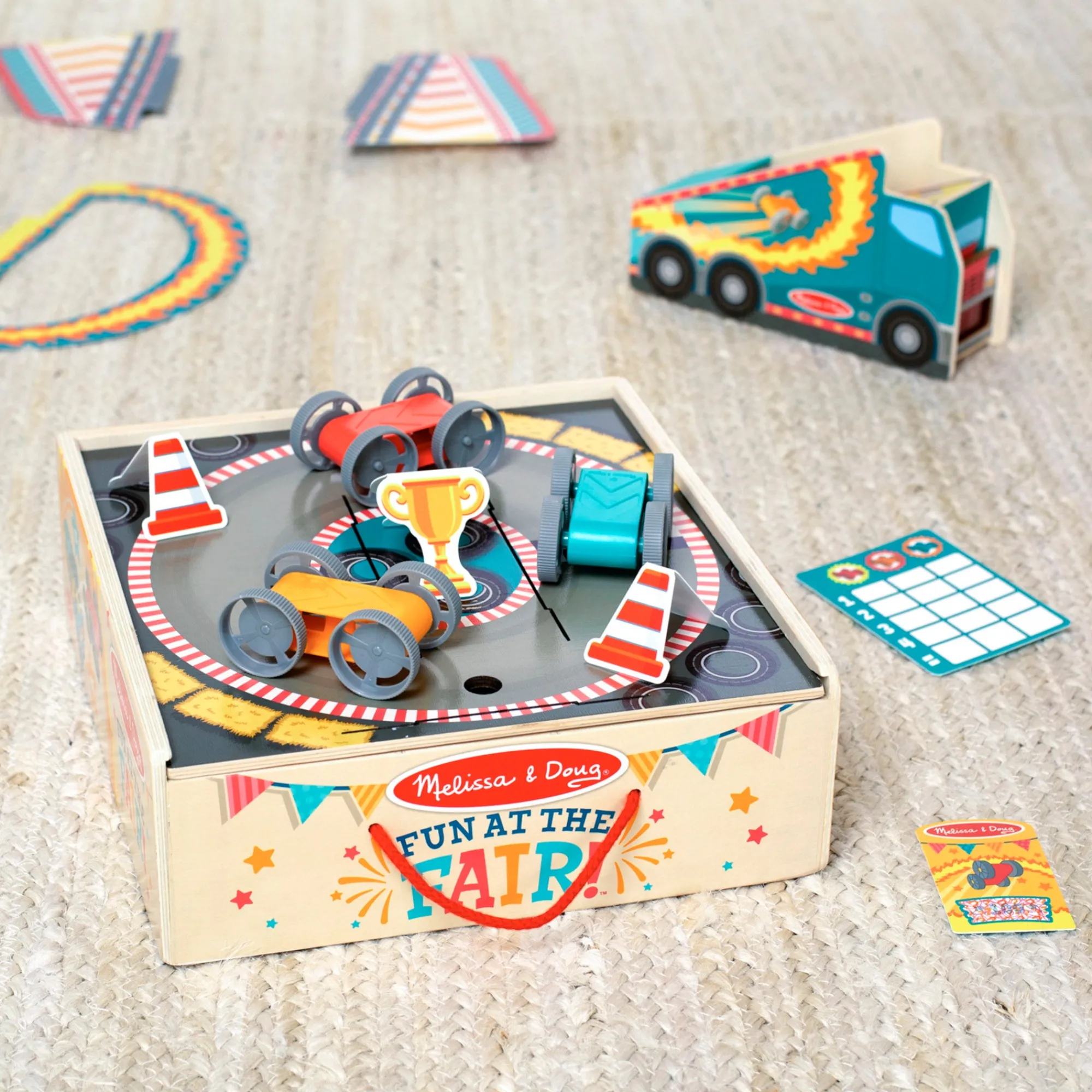 Fun at the Fair! Stunt Cars>Melissa & Doug Discount