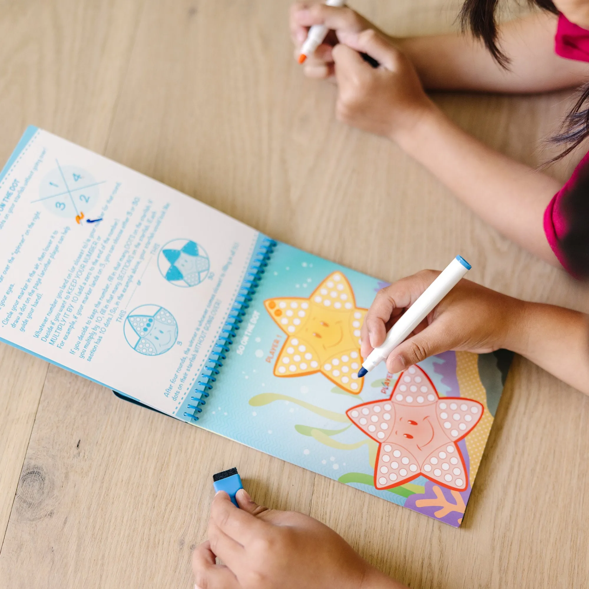 Game On! Wipe-Off Activity Pad - On the Go Travel Activity>Melissa & Doug Hot