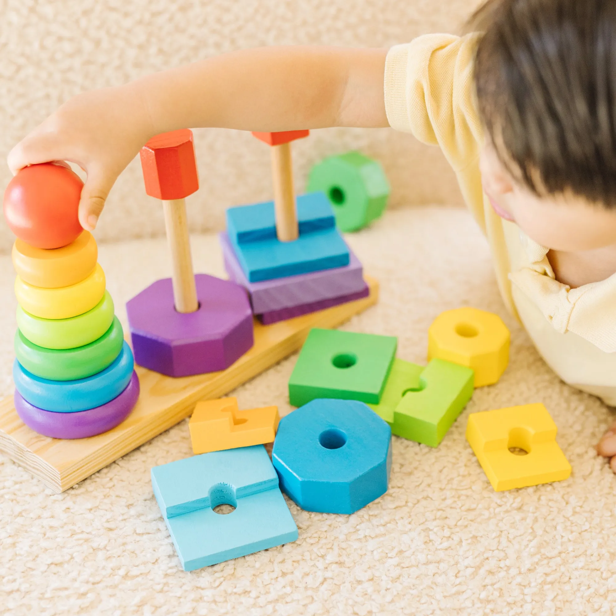 Geometric Stacker>Melissa & Doug Sale
