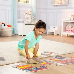 Giant Fire Truck Floor Puzzle - 24 Pieces>Melissa & Doug Best
