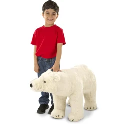 Giant Stuffed Animal Polar Bear><noscript><img width=