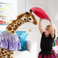 Giraffe Lifelike Plush Stuffed Animal><noscript><img width=